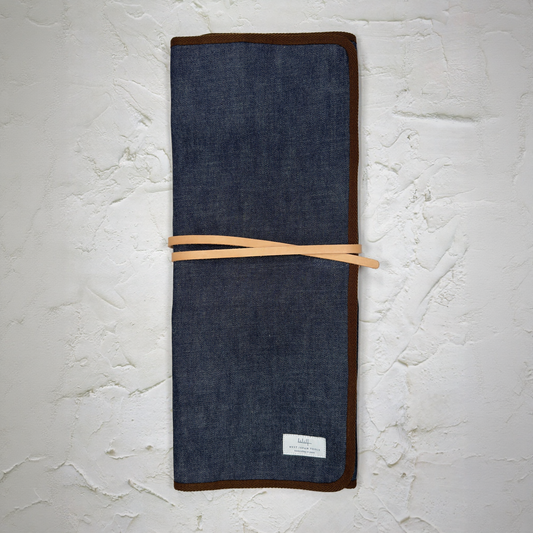 Knife Roll - Denim Large