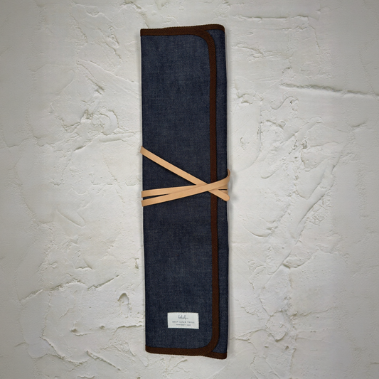 Knife Roll - Denim Small