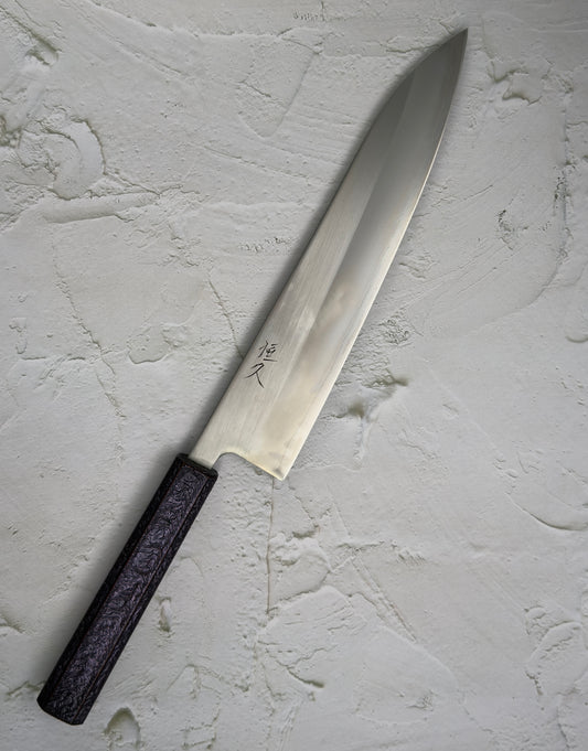 Tsunehisa - White #1 Migaki Gyuto 240mm