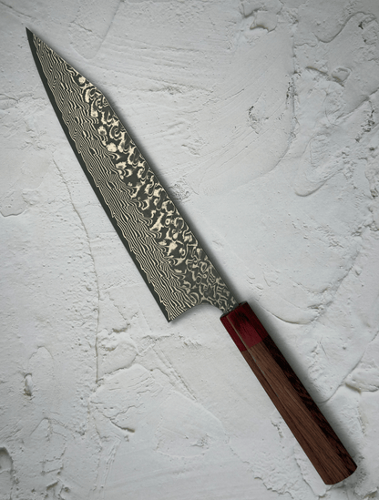 Yoshimi Kato - SG2 Kuro Damascus Kiritsuke 240mm