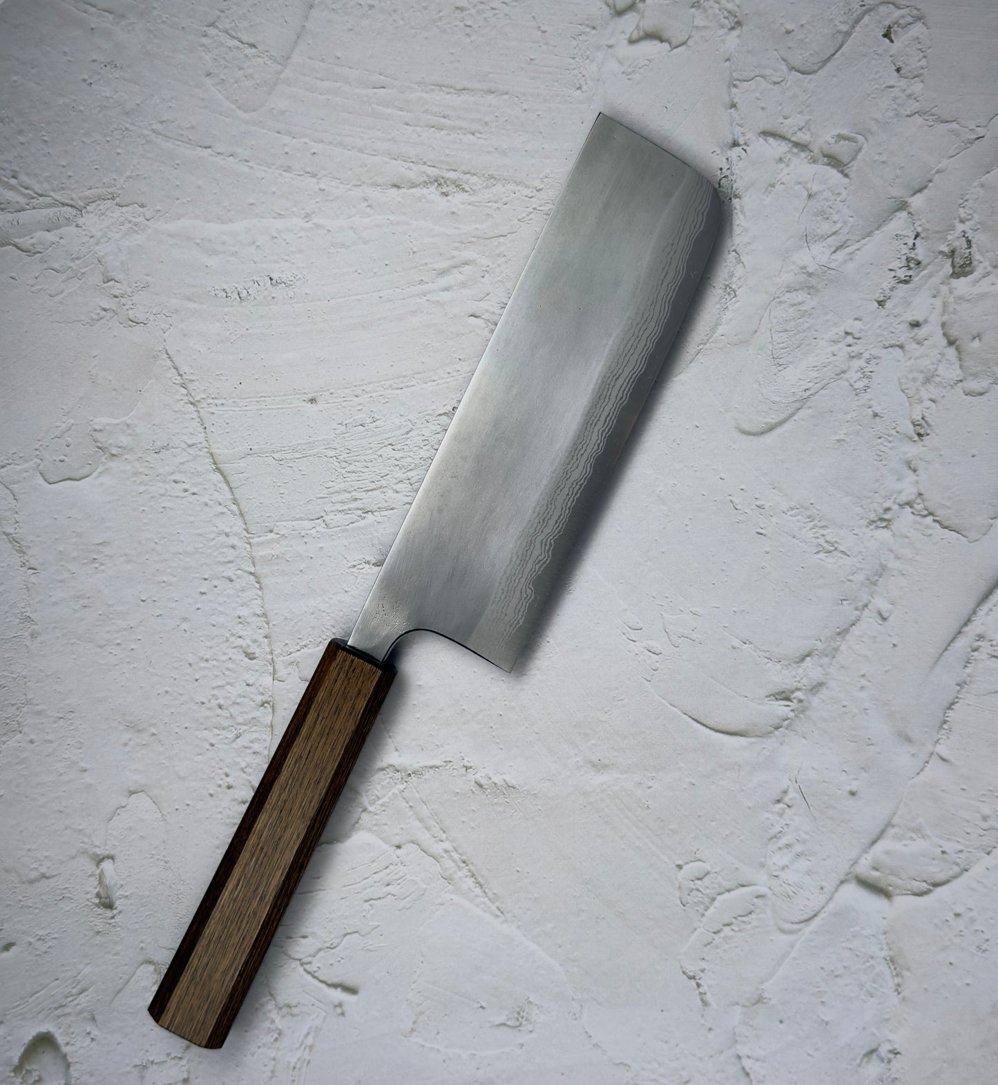 Anryu Hamono - AS Polished Damascus Nakiri 165mm