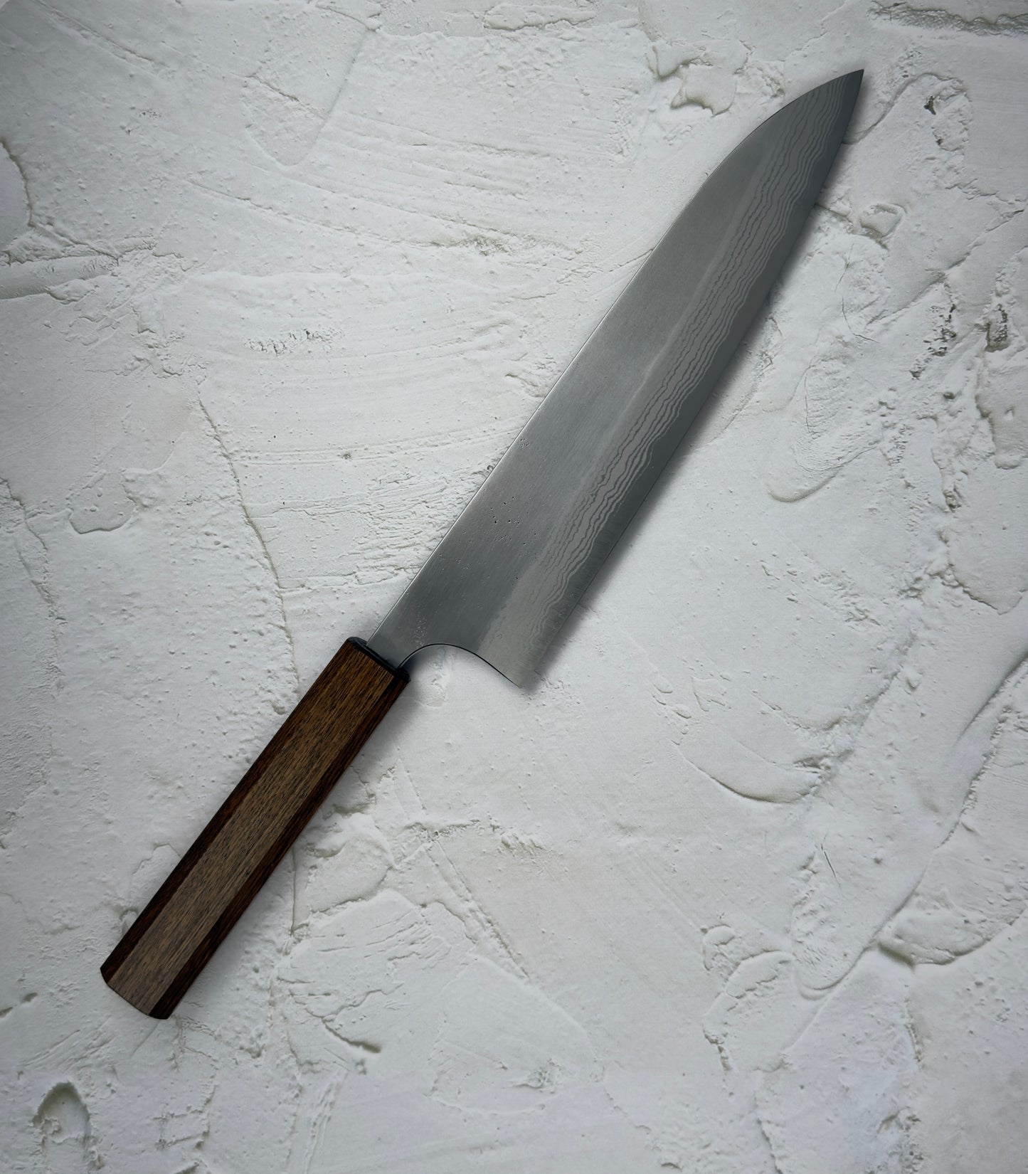 Anryu Hamono - AS Polished Damascus Gyuto 210mm