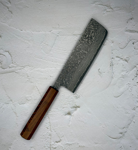 Yoshimi Kato - VG10 Kuro Damascus Nakiri 165mm