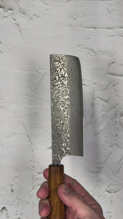 Yoshimi Kato - VG10 Kuro Damascus Nakiri 165mm