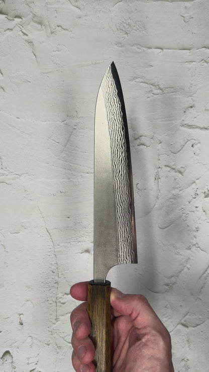 Yoshimi Kato - VG10 Nashiji Gyuto 210mm