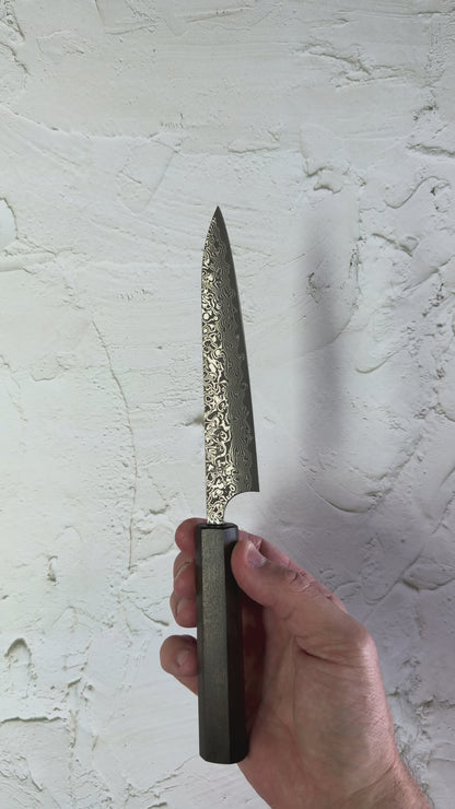 Yoshimi Kato - VG10 Kuro Damascus Petty 150mm
