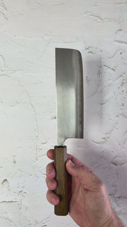 Anryu Hamono - AS Polished Damascus Nakiri 165mm
